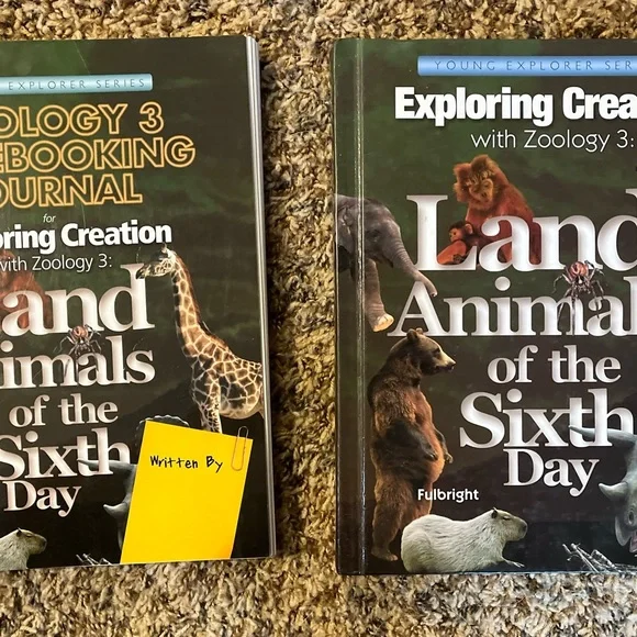 Apologia Zoology 1,2,3 text and work book